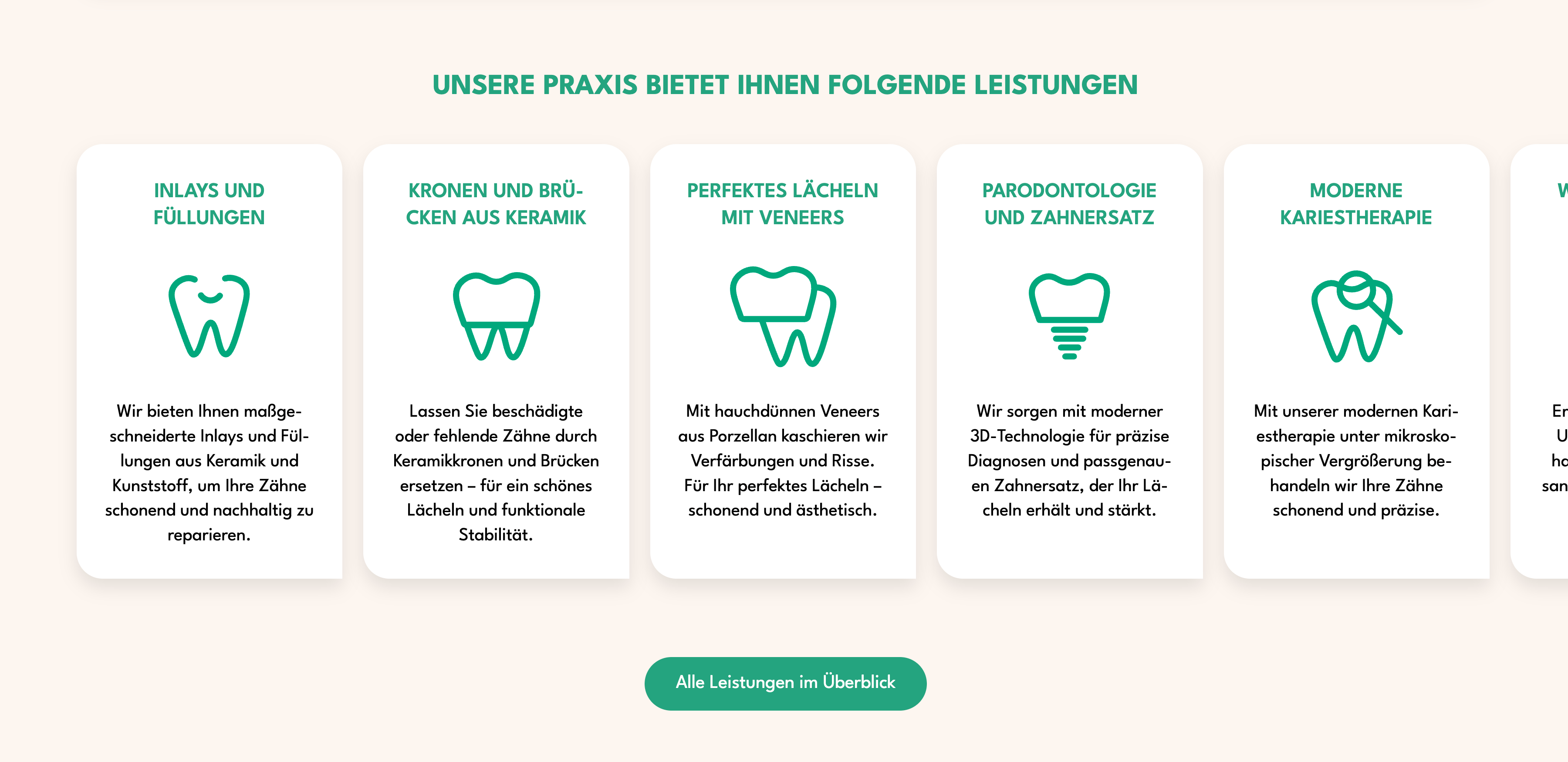 Ausschnitt 1 von 4 der Website von Zahnarztpraxis am Mühlengraben, Rhein-Sieg-Kreis