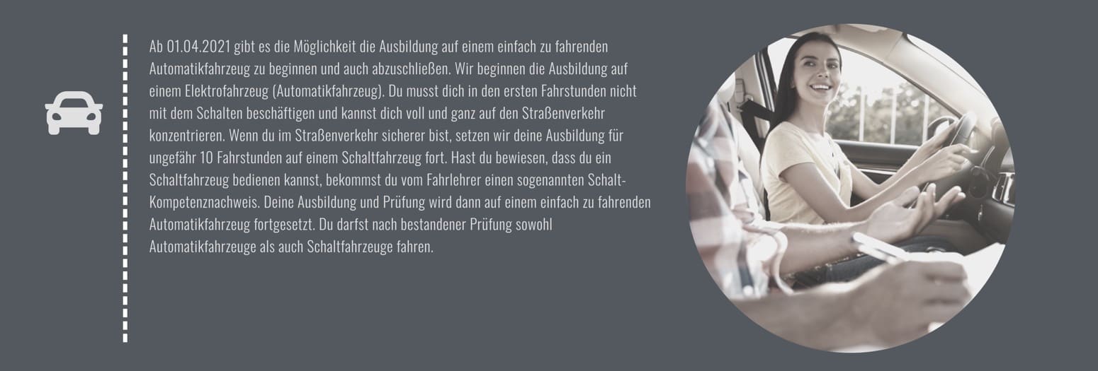 Ausschnitt 3 von 5 der Website von Fahrschule Gressler, München