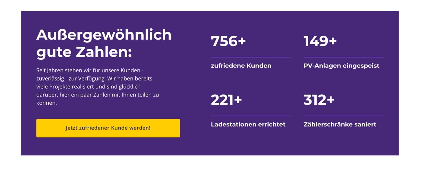 Ausschnitt 3 von 3 der Website von Elektro-Service-Hannover.de, Hannover