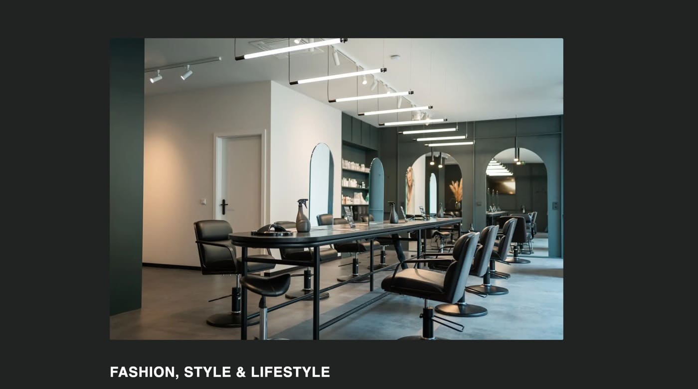 Ausschnitt 2 von 4 der Website von Salon Marco Dupré Frankfurt, Frankfurt am Main