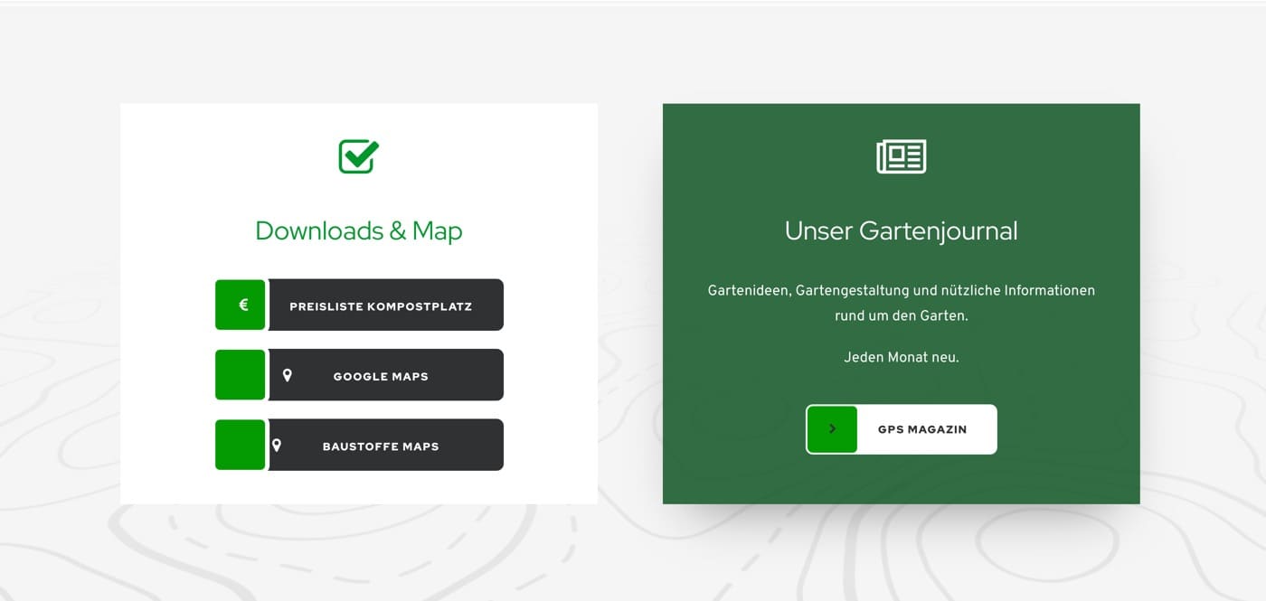 Ausschnitt 2 von 4 der Website von GPS D. Sturm, Berlin