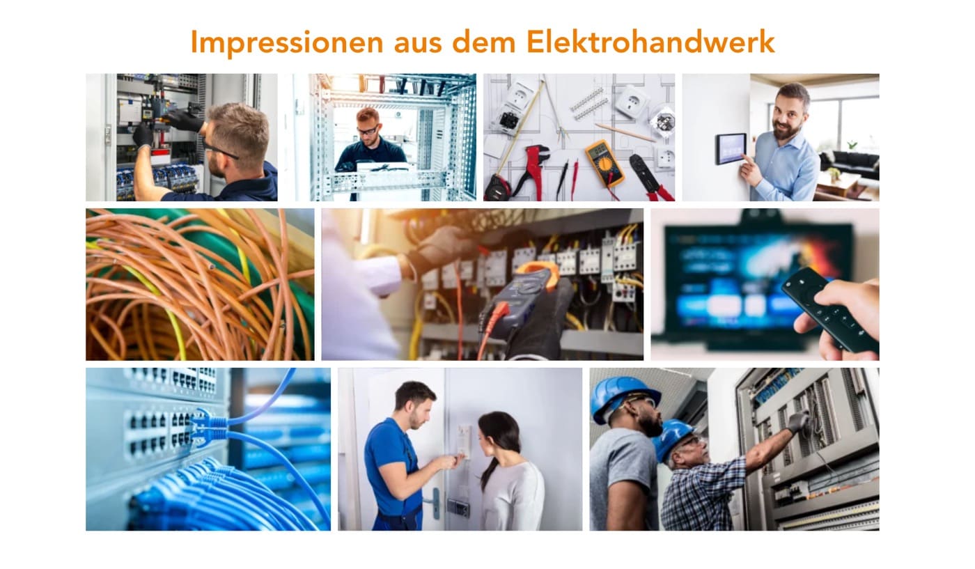 Ausschnitt 1 von 4 der Website von Elektro Ernst, Köln
