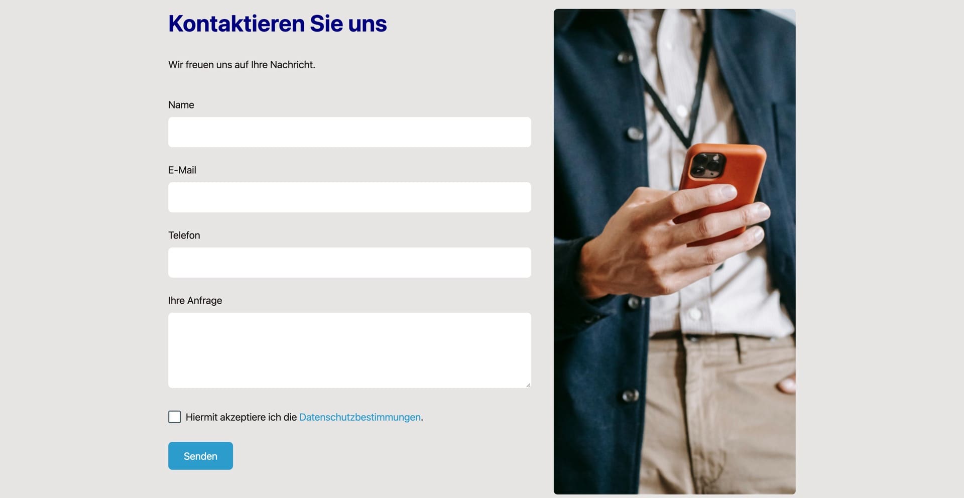 Ausschnitt 4 von 4 der Website von Kowal SHK, Rhein-Sieg-Kreis