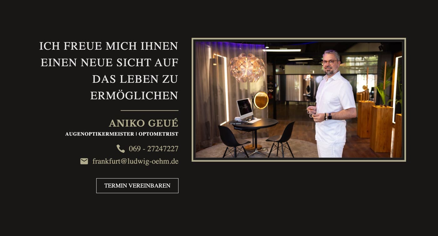 Ausschnitt 4 von 5 der Website von Ludwig Oehm Frankfurt, Frankfurt am Main