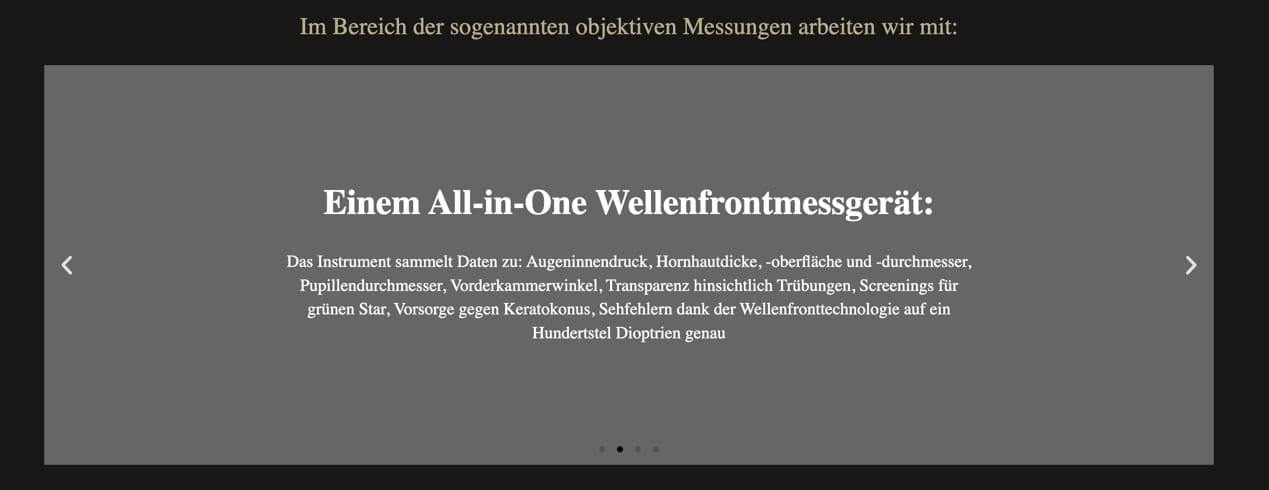 Ausschnitt 5 von 5 der Website von Ludwig Oehm Frankfurt, Frankfurt am Main