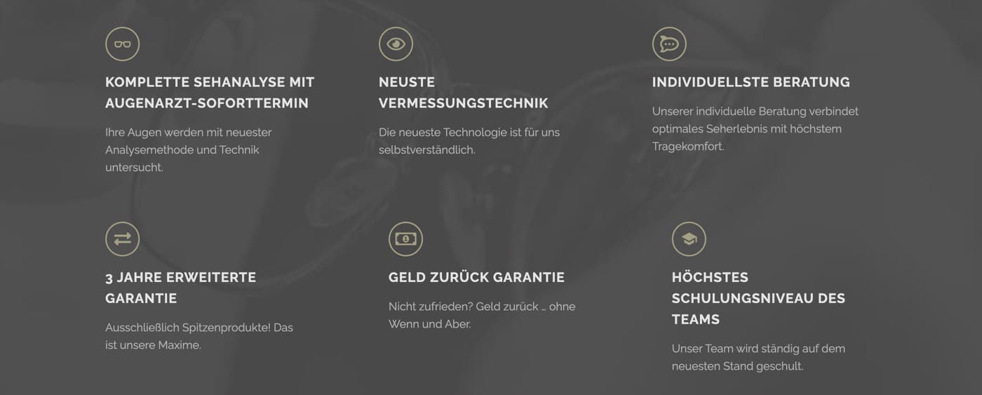 Ausschnitt 2 von 5 der Website von Ludwig Oehm Frankfurt, Frankfurt am Main