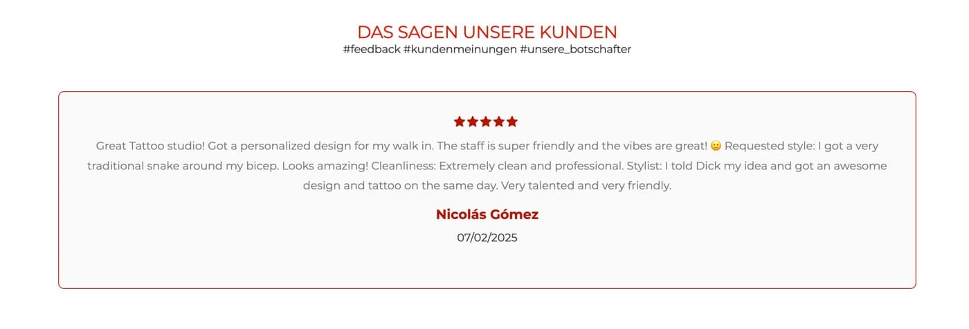 Ausschnitt 5 von 6 der Website von AUTARK Berlin, Berlin