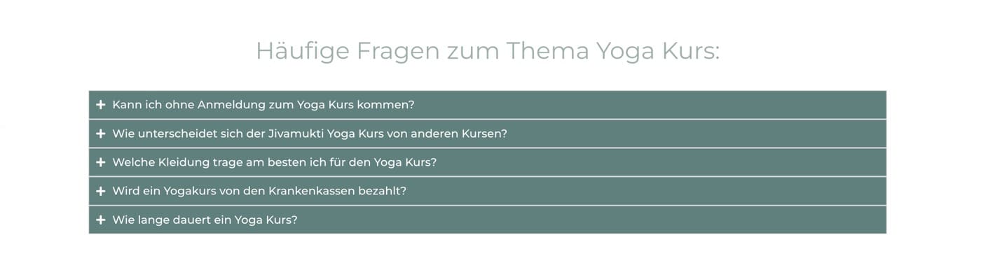 Ausschnitt 3 von 6 der Website von Peace Yoga Berlin, Berlin