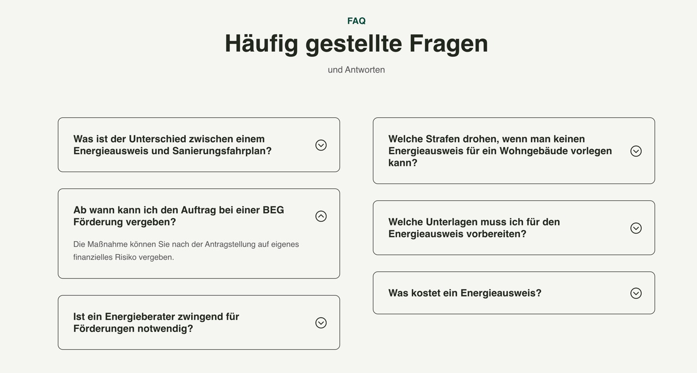 Ausschnitt 5 von 6 der Website von Energy Consulting Hessen, Frankfurt am Main