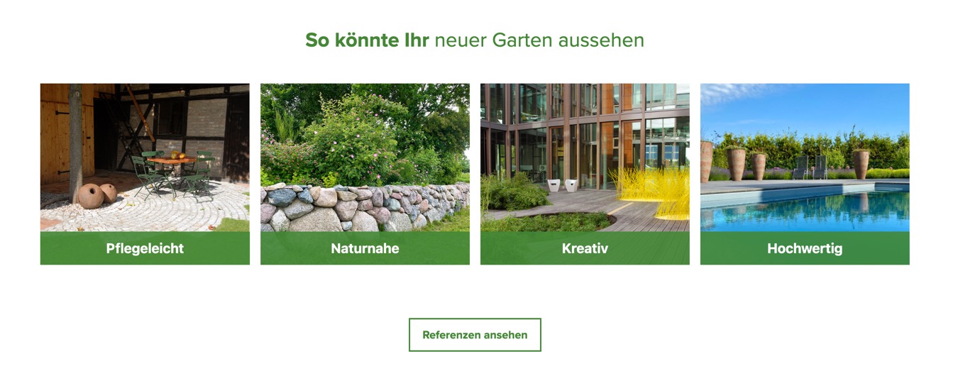 Ausschnitt 1 von 5 der Website von Jungjohann & Jensen, Landkreis Rostock