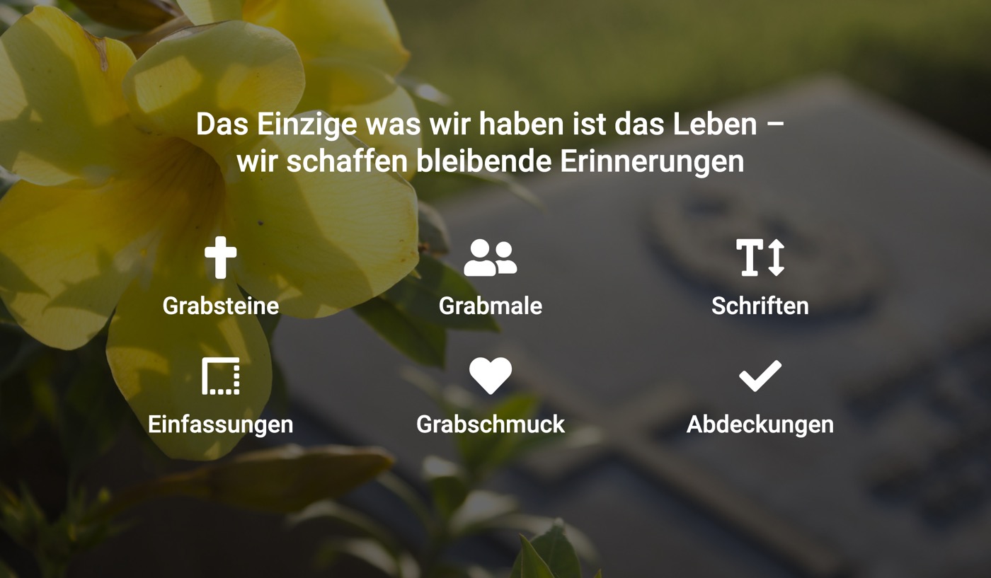 Ausschnitt 2 von 6 der Website von Wegener Grabmale, Lübeck