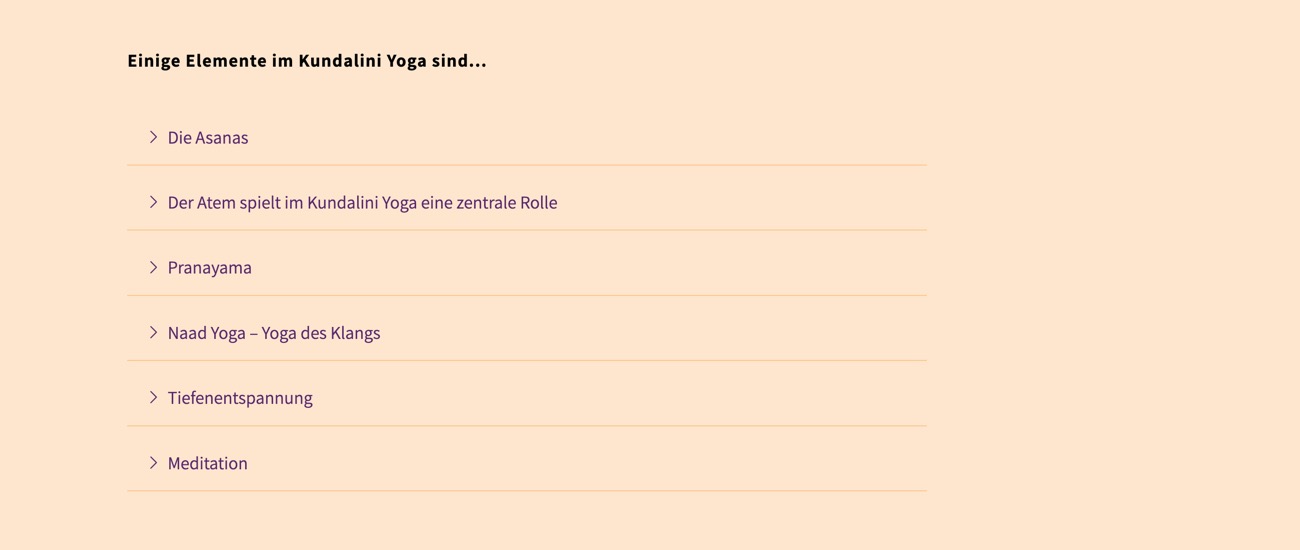 Ausschnitt 3 von 5 der Website von JiO Yoga Bochum, Bochum