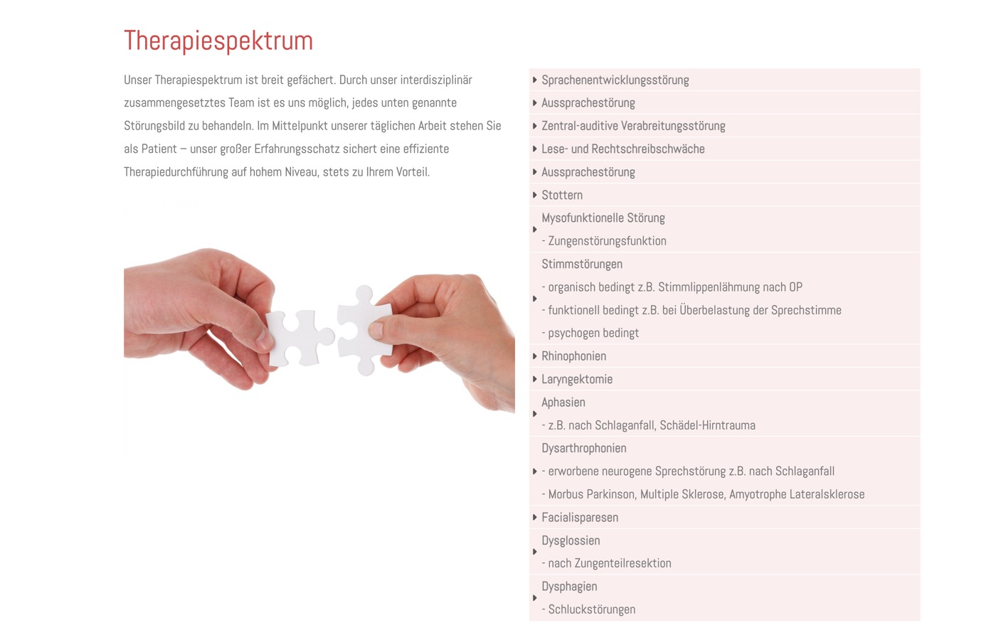 Ausschnitt 1 von 4 der Website von MUNDWERK, Frankfurt am Main