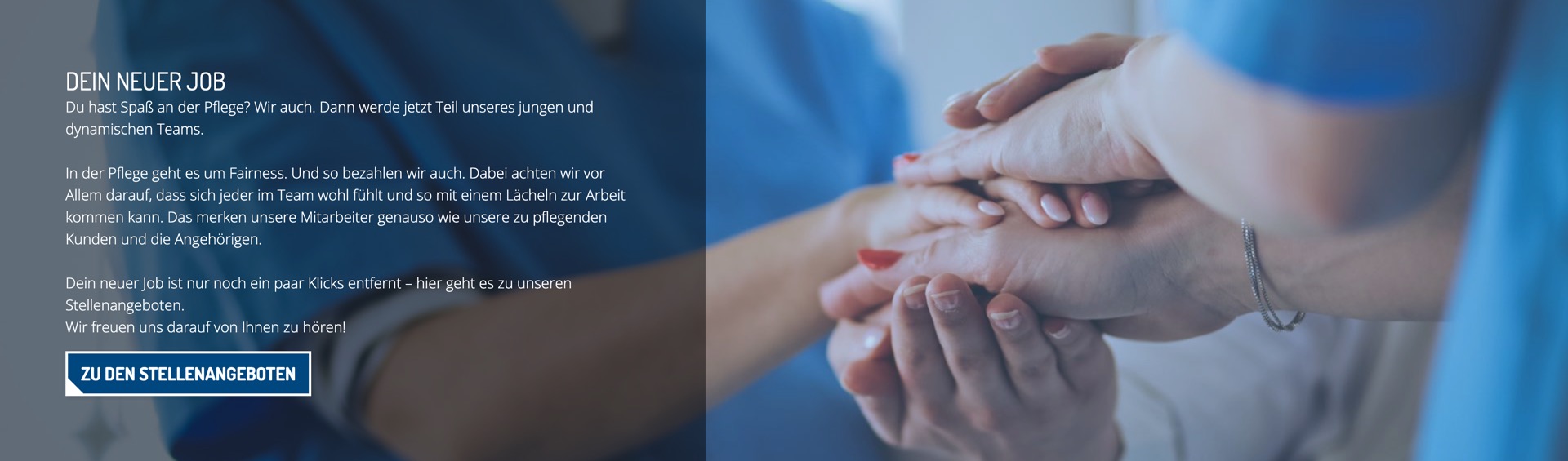 Ausschnitt 5 von 5 der Website von Pflegedienstes Umsorga, Berlin
