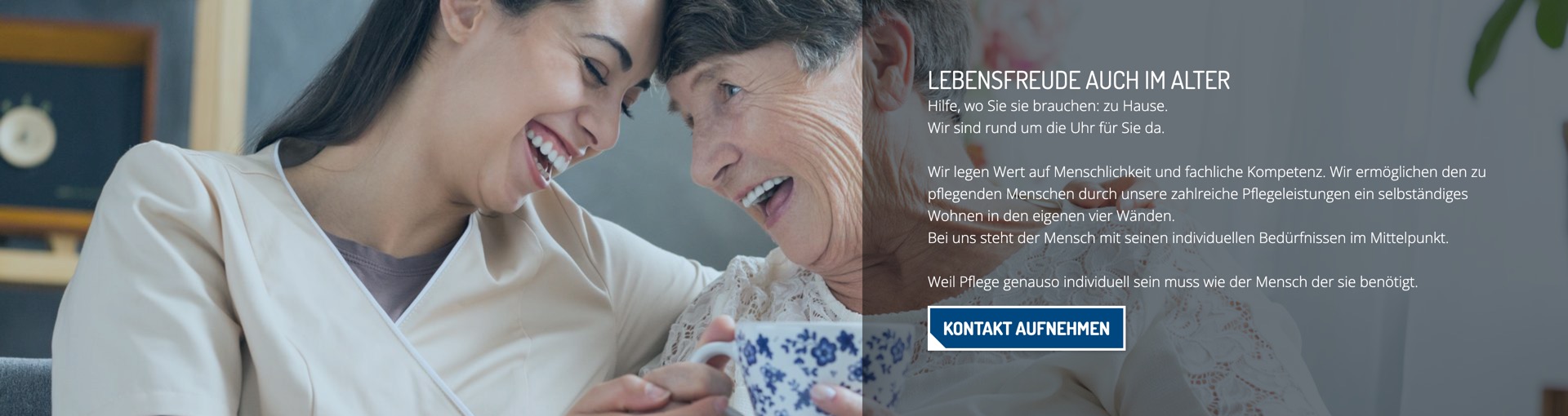 Ausschnitt 4 von 5 der Website von Pflegedienstes Umsorga, Berlin