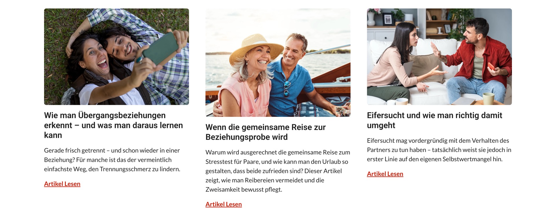 Ausschnitt 5 von 5 der Website von Systemische Therapie Stuttgart, Stuttgart