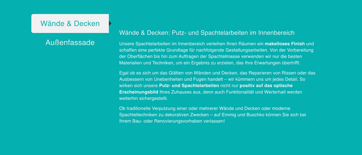 Ausschnitt 4 von 6 der Website von Berlins Malermeister, Berlin