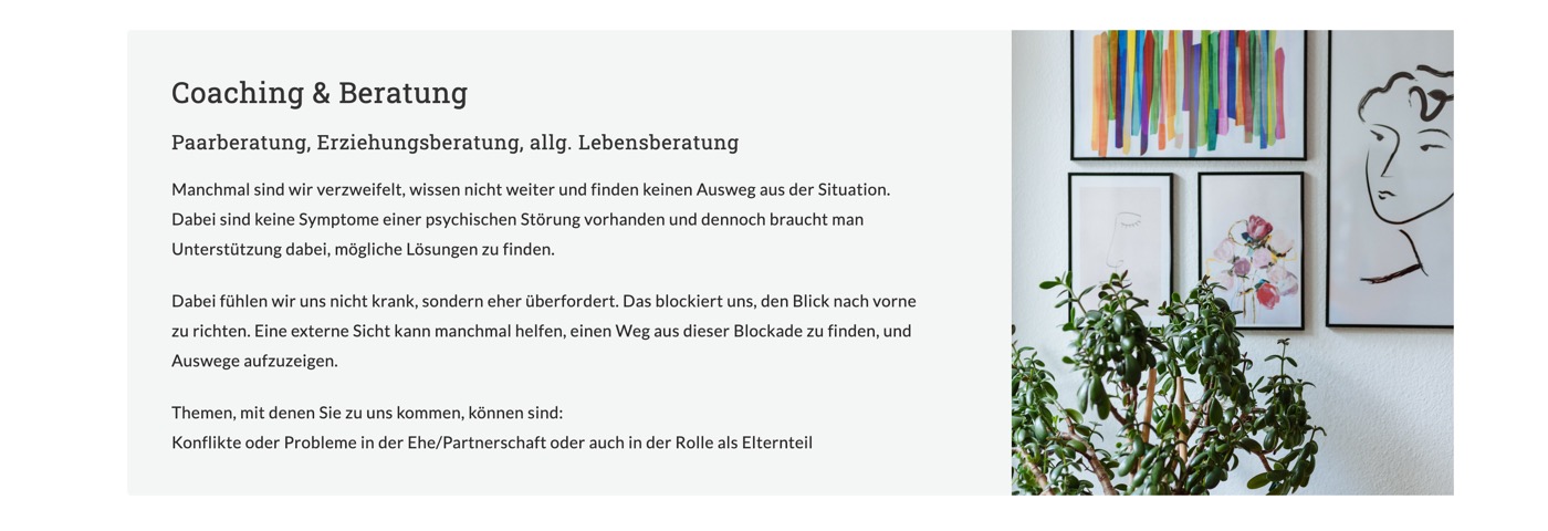 Ausschnitt 3 von 5 der Website von Dr. Tozman & Kolleg:innen, Frankfurt am Main