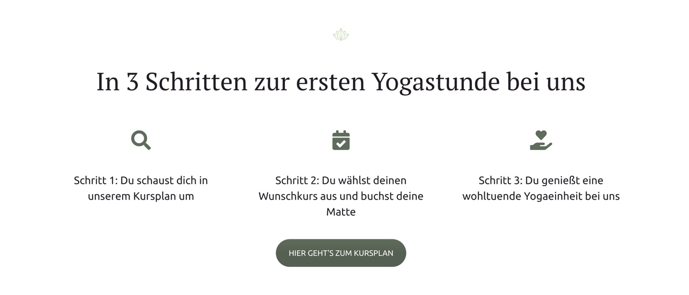 Ausschnitt 1 von 6 der Website von youyoga Rostock, Rostock