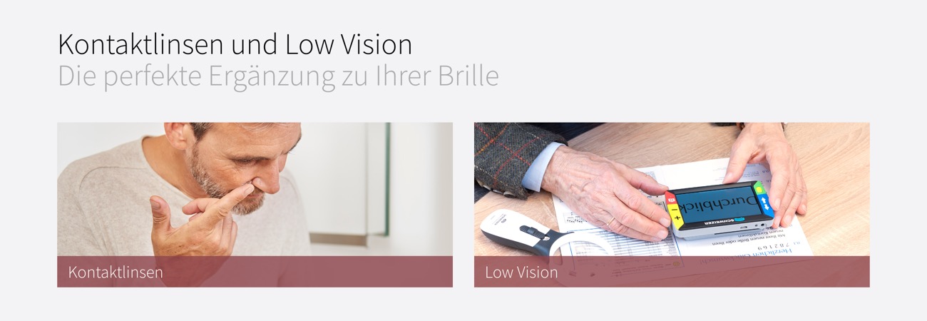 Ausschnitt 5 von 6 der Website von Optik Benning, Gelsenkirchen