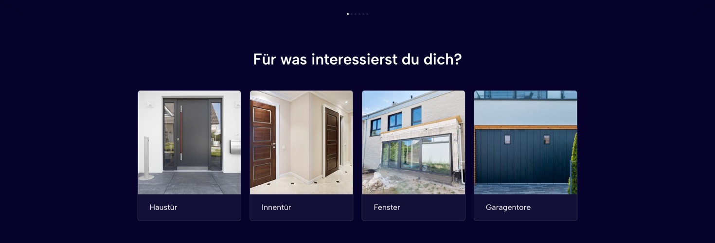 Ausschnitt 6 von 6 der Website von Kubny Handwerksmontagen, Dresden
