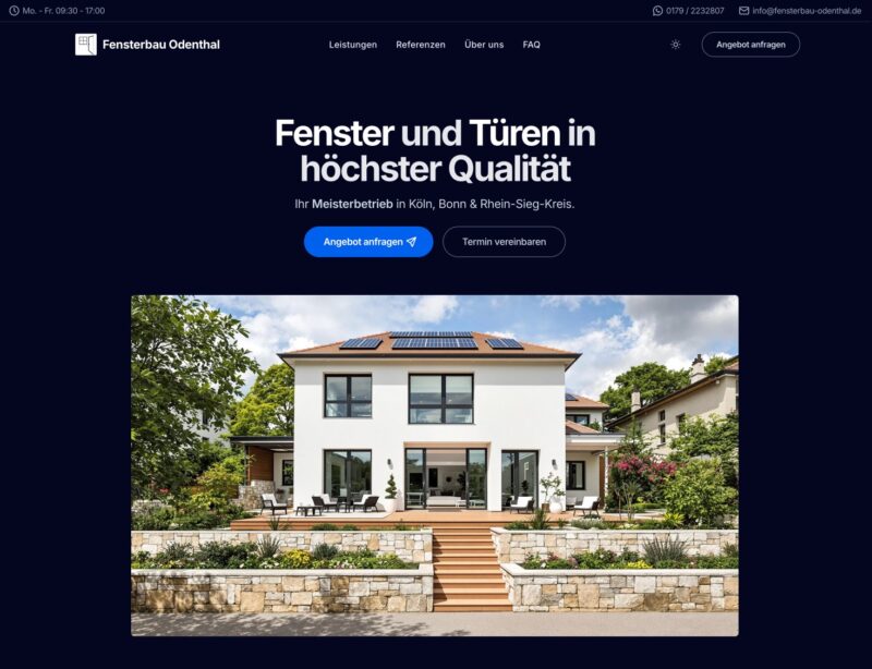 Fensterbau Odenthal