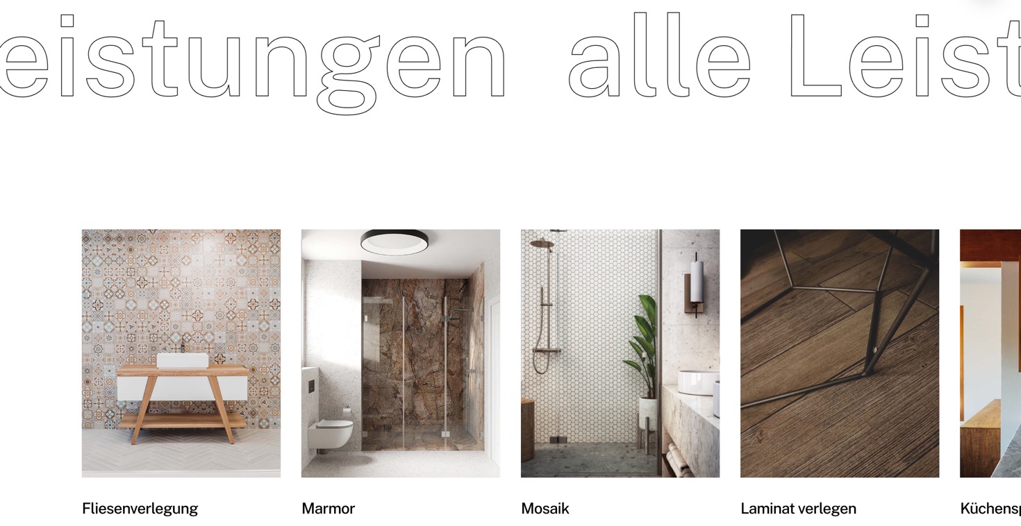 Ausschnitt 3 von 5 der Website von Fliesenleger-Berlin.net, Berlin