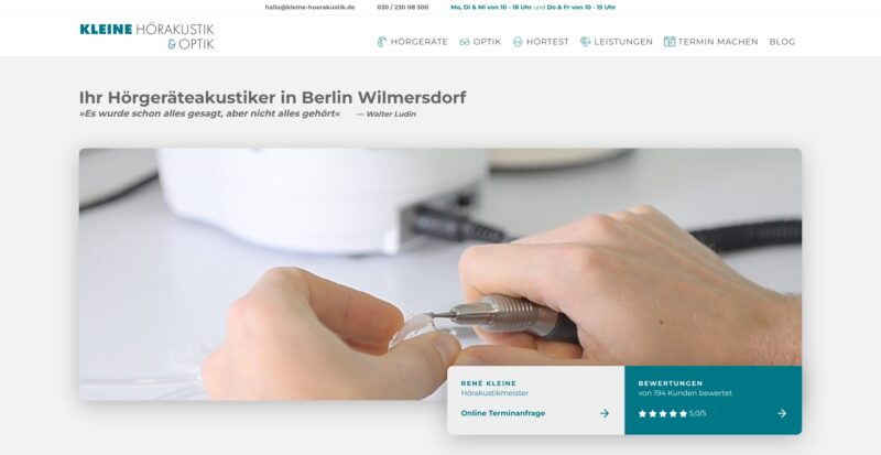 Kleine Hörakustik & Optik