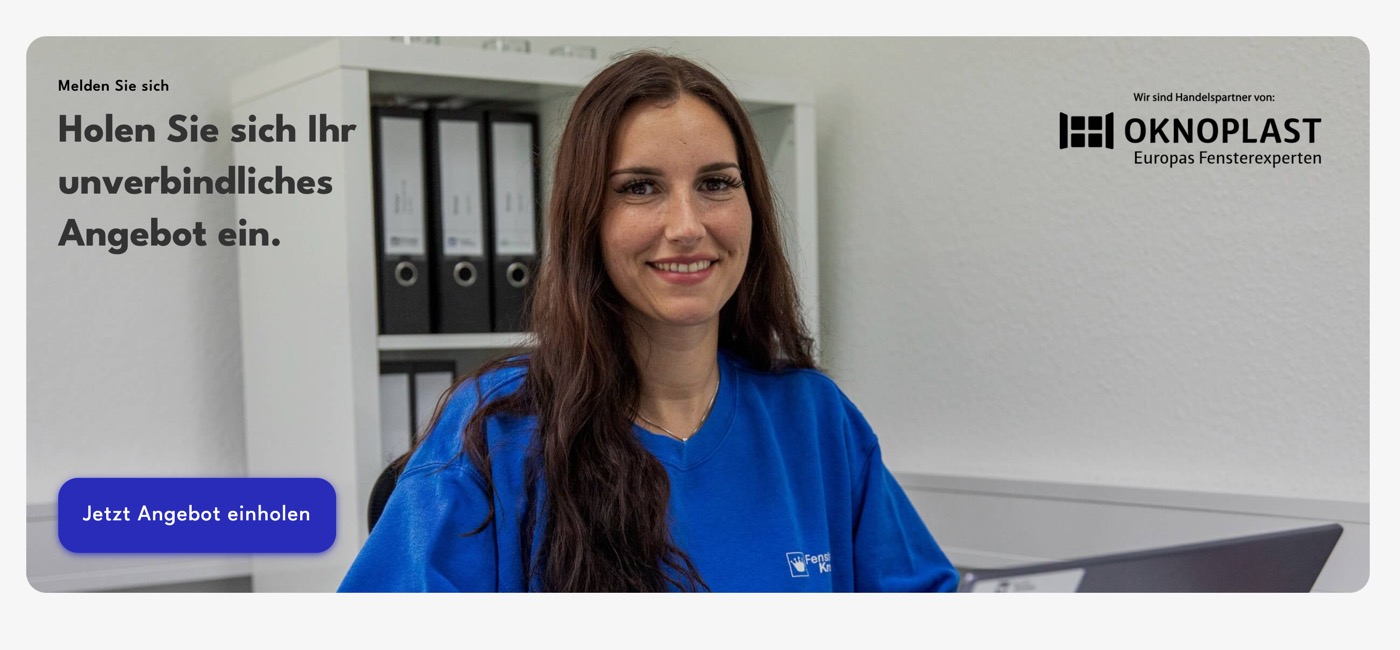 Ausschnitt 4 von 6 der Website von Fenster Kronen, Kreis Mettmann