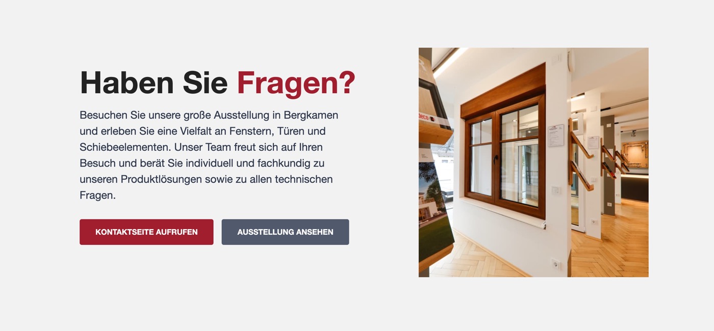 Ausschnitt 6 von 6 der Website von Schaumann, Kreis Unna