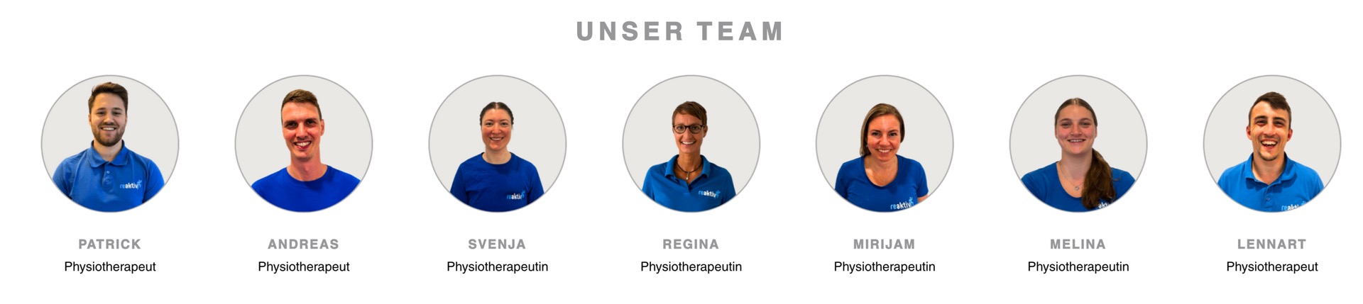 Ausschnitt 5 von 6 der Website von Reaktiv – Zentrum für Physiotherapie, Frankfurt am Main