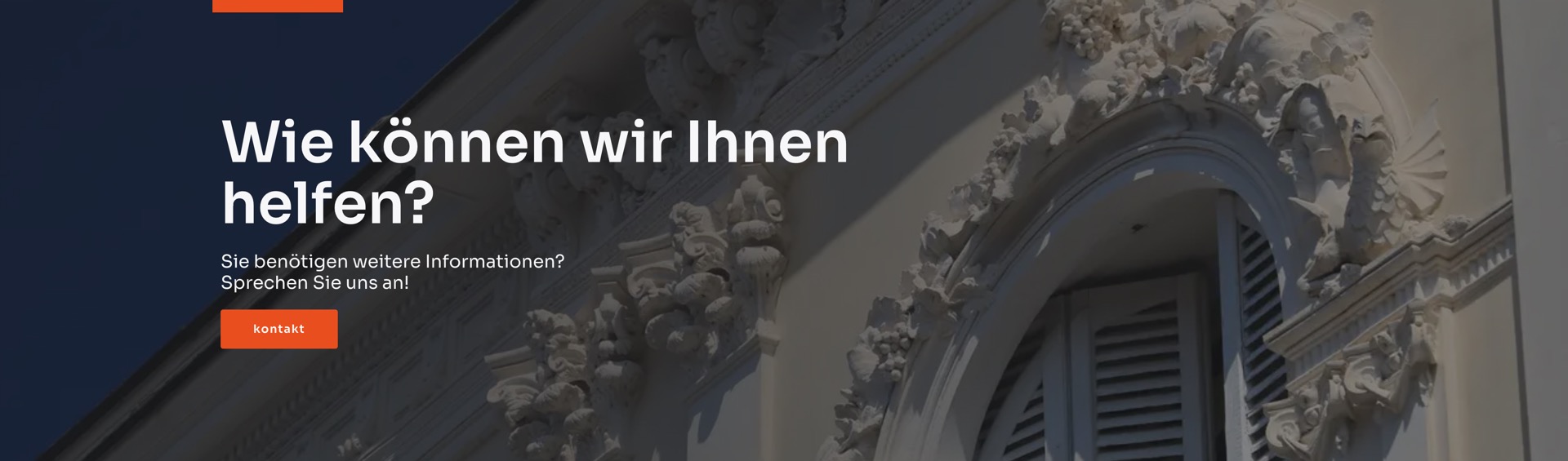 Ausschnitt 5 von 5 der Website von Stuck Becker, Bonn