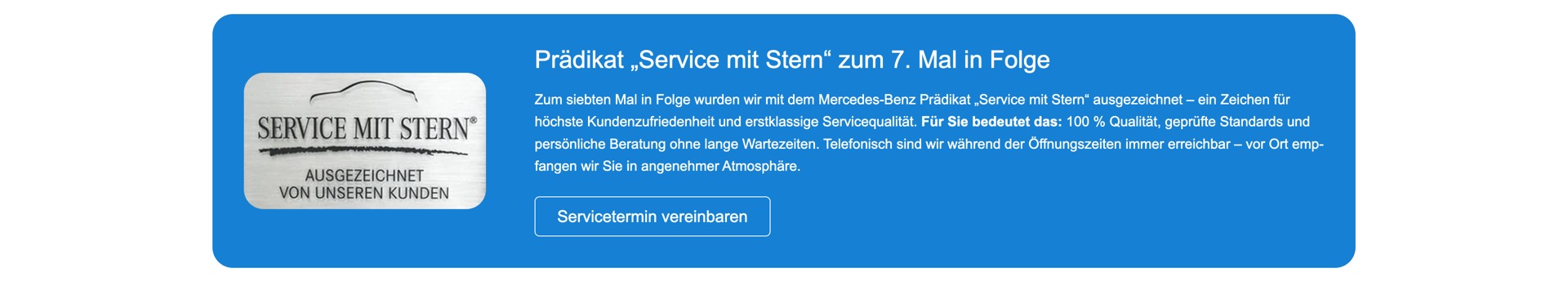 Ausschnitt 5 von 5 der Website von Autohaus Zorn, Rhein-Erft-Kreis