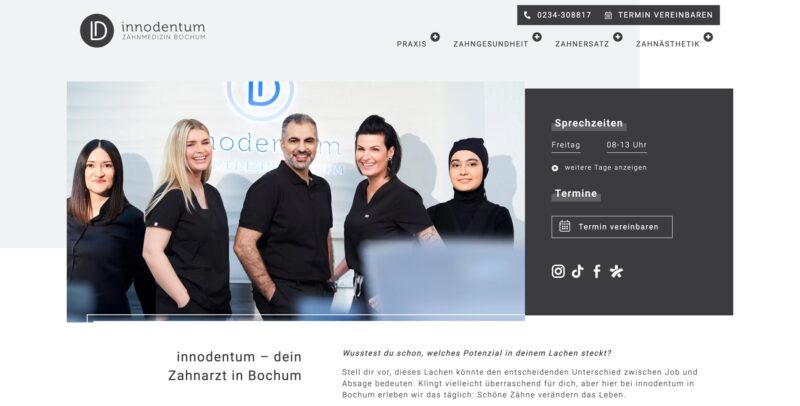innodentum – Zahnmedizin Bochum