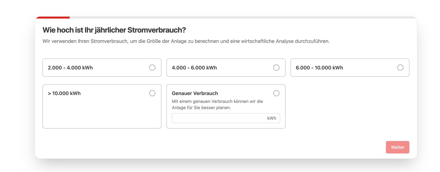 Ausschnitt 3 von 6 der Website von eab solar, Magdeburg