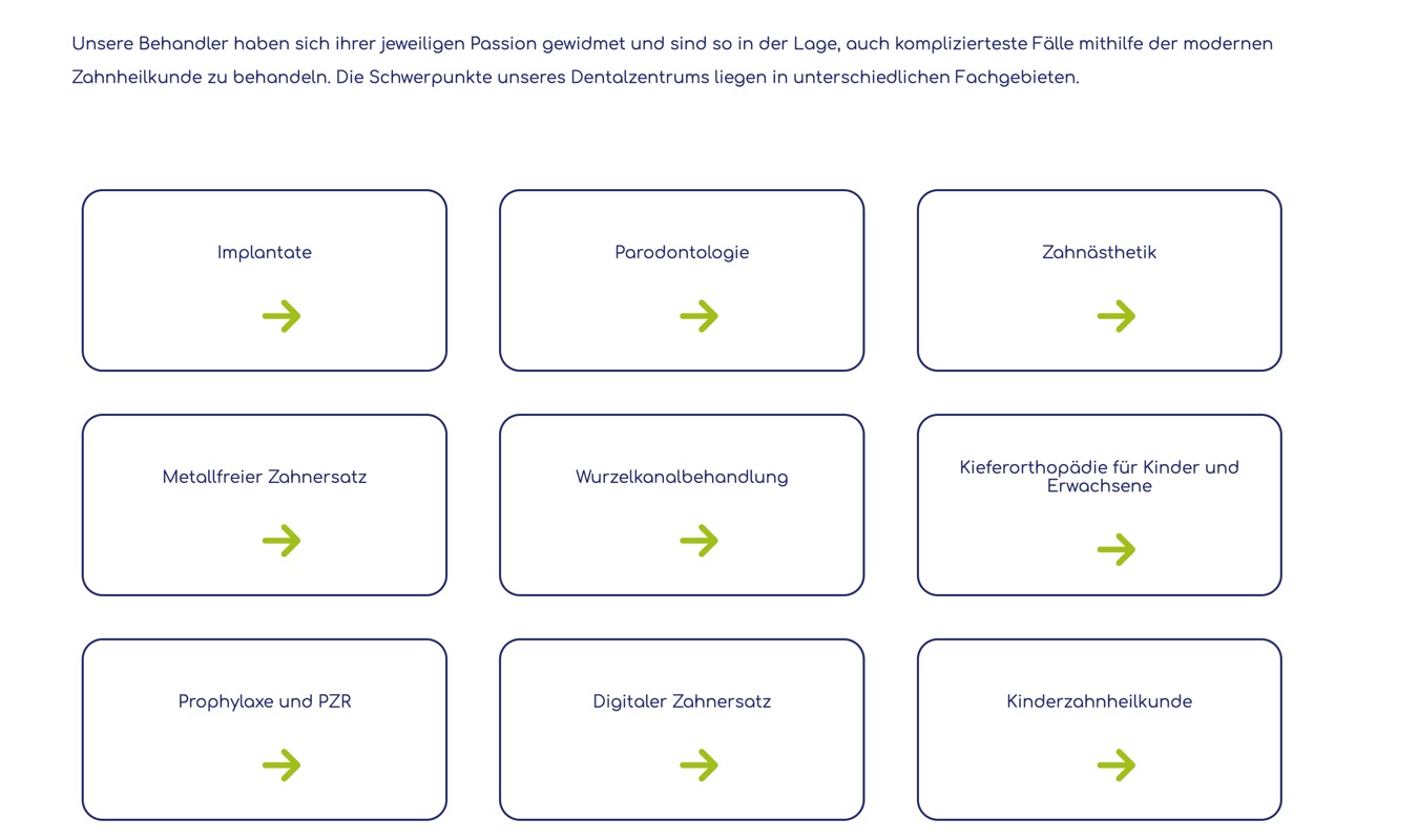Ausschnitt 2 von 5 der Website von Unnadent, Kreis Unna