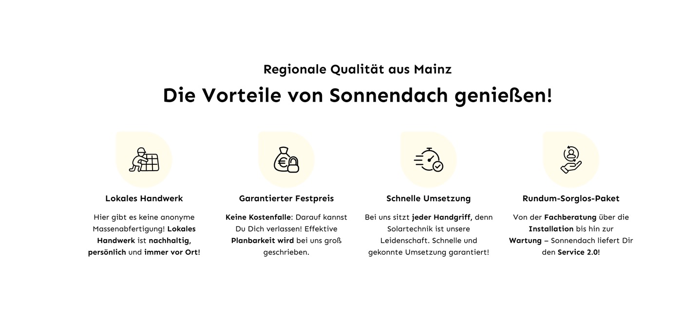 Ausschnitt 3 von 6 der Website von Sonnendach Energy, Mainz