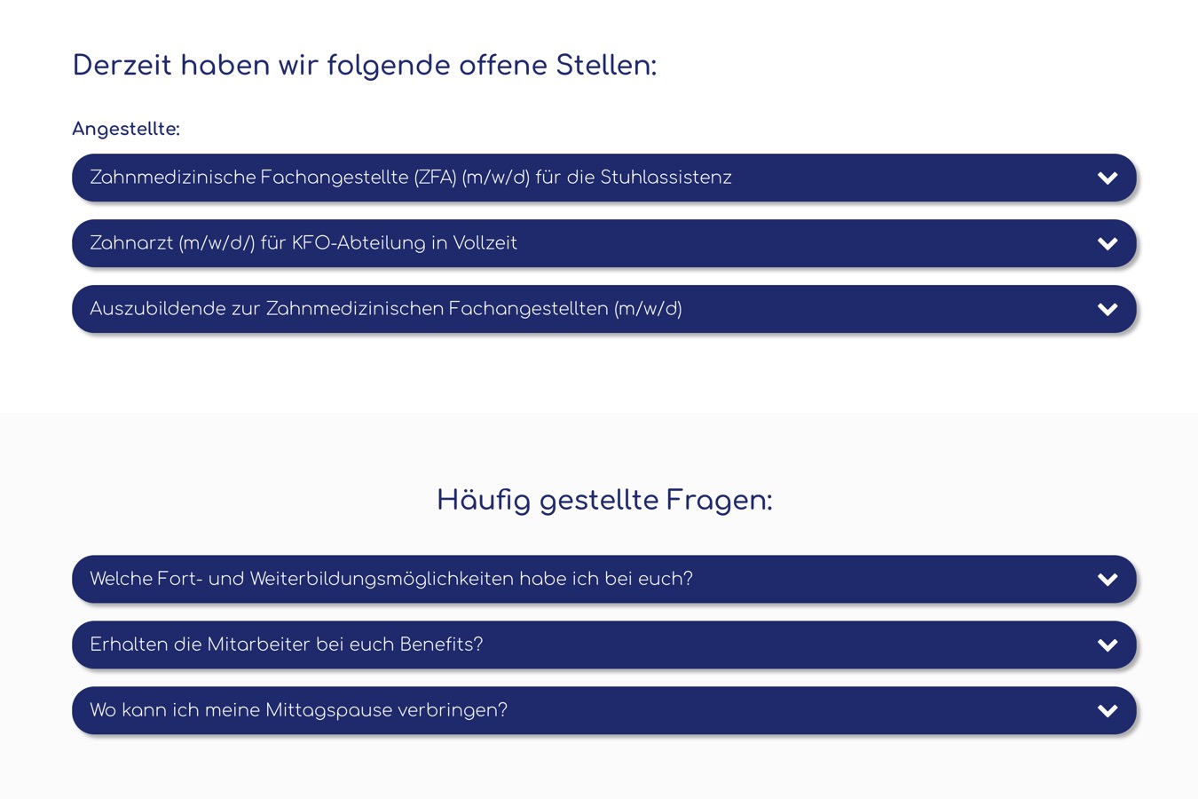 Ausschnitt 4 von 5 der Website von Unnadent, Kreis Unna