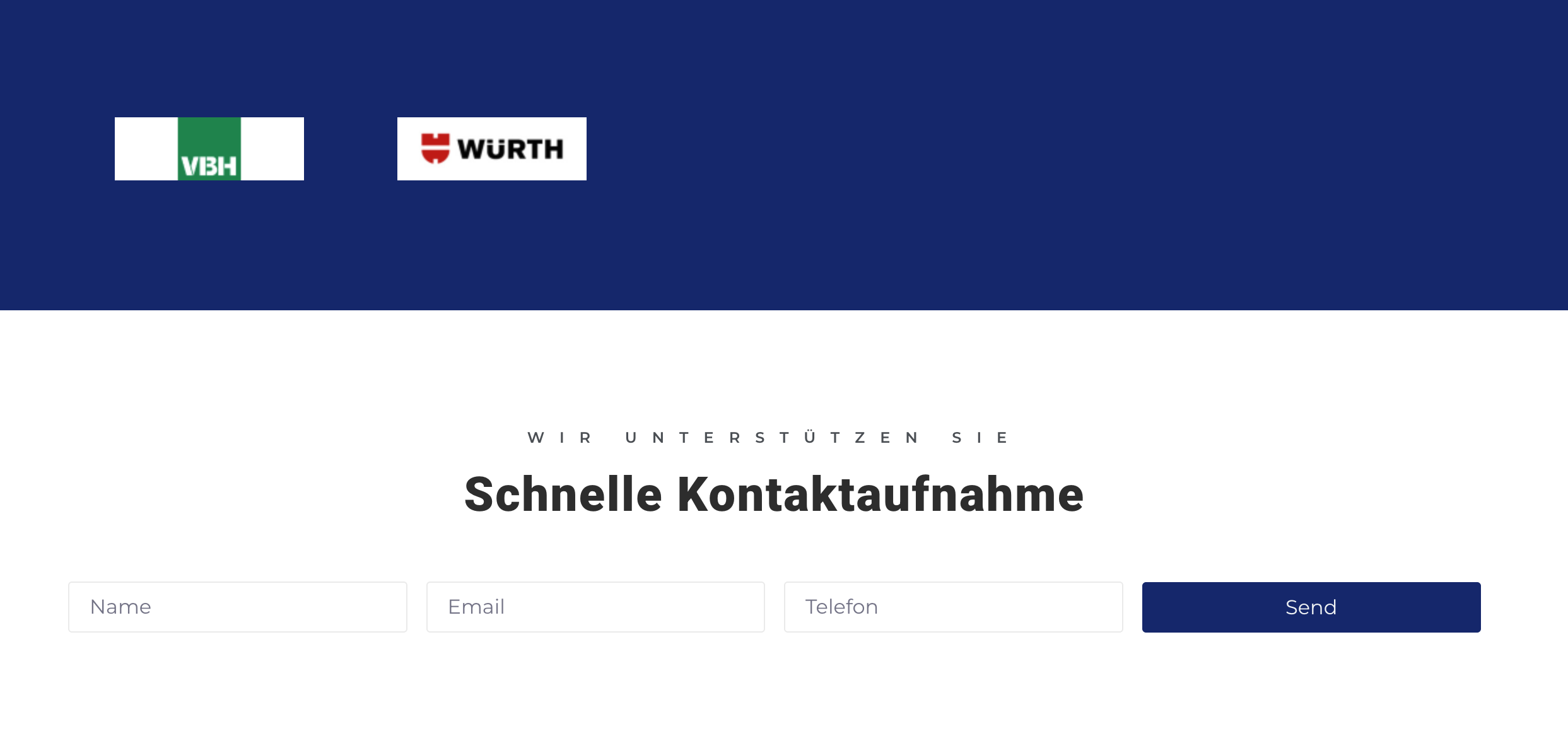 Ausschnitt 1 von 4 der Website von DAS Fenster, Stuttgart