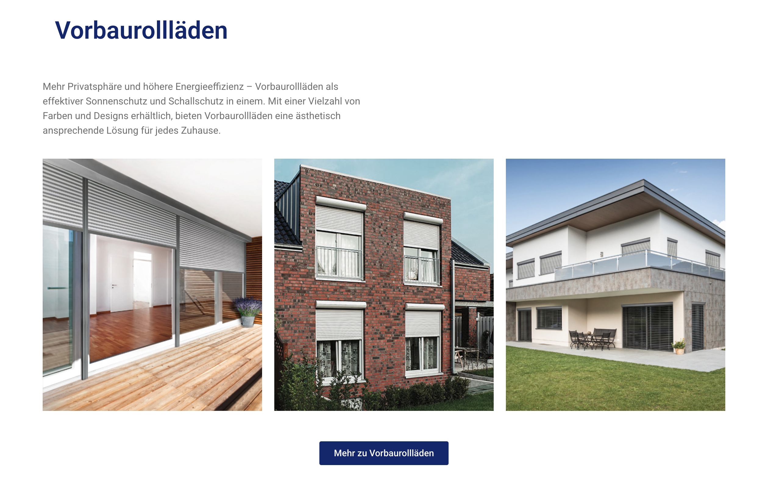 Ausschnitt 4 von 4 der Website von DAS Fenster, Stuttgart