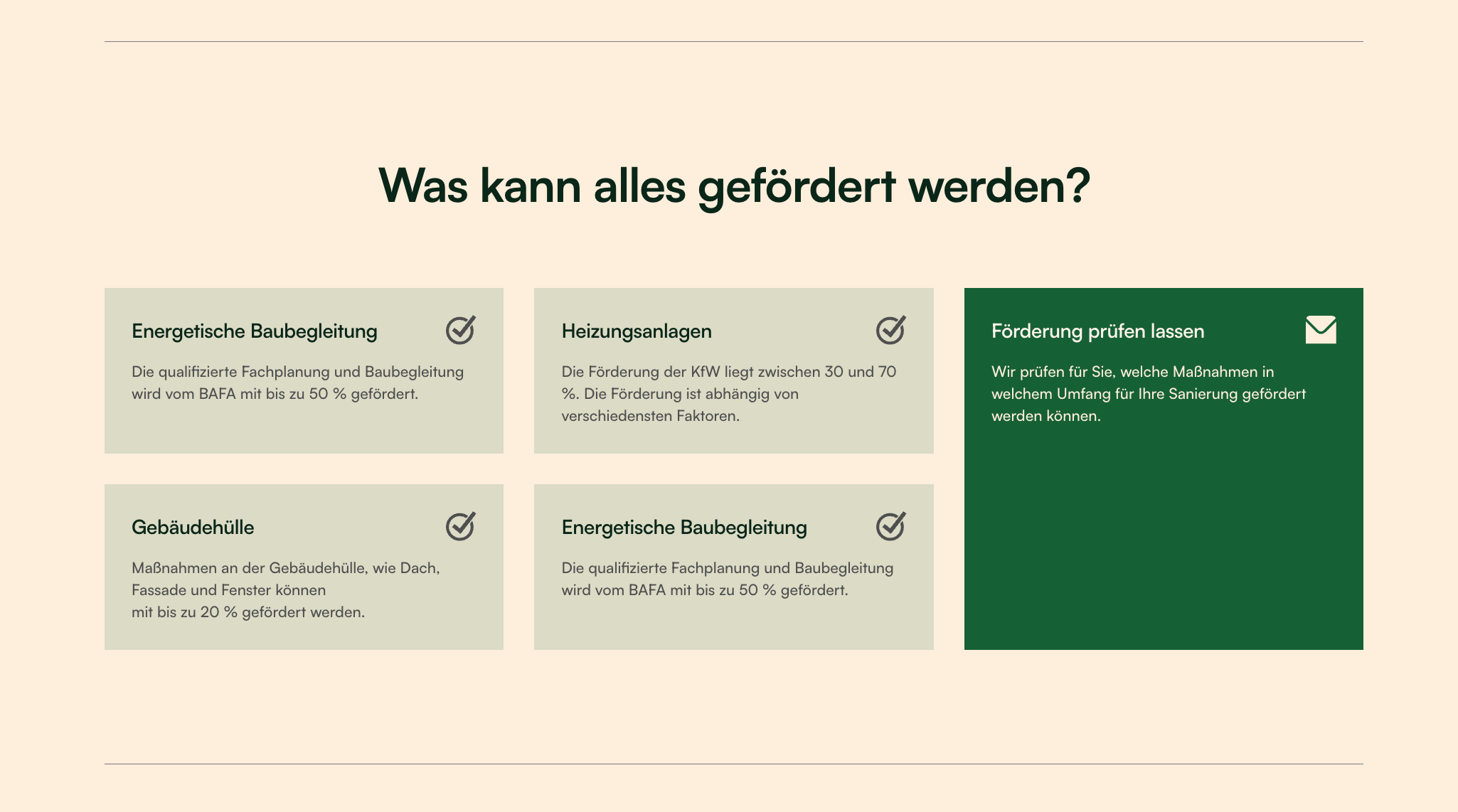 Ausschnitt 3 von 4 der Website von Energieberatung Dahms, Bochum