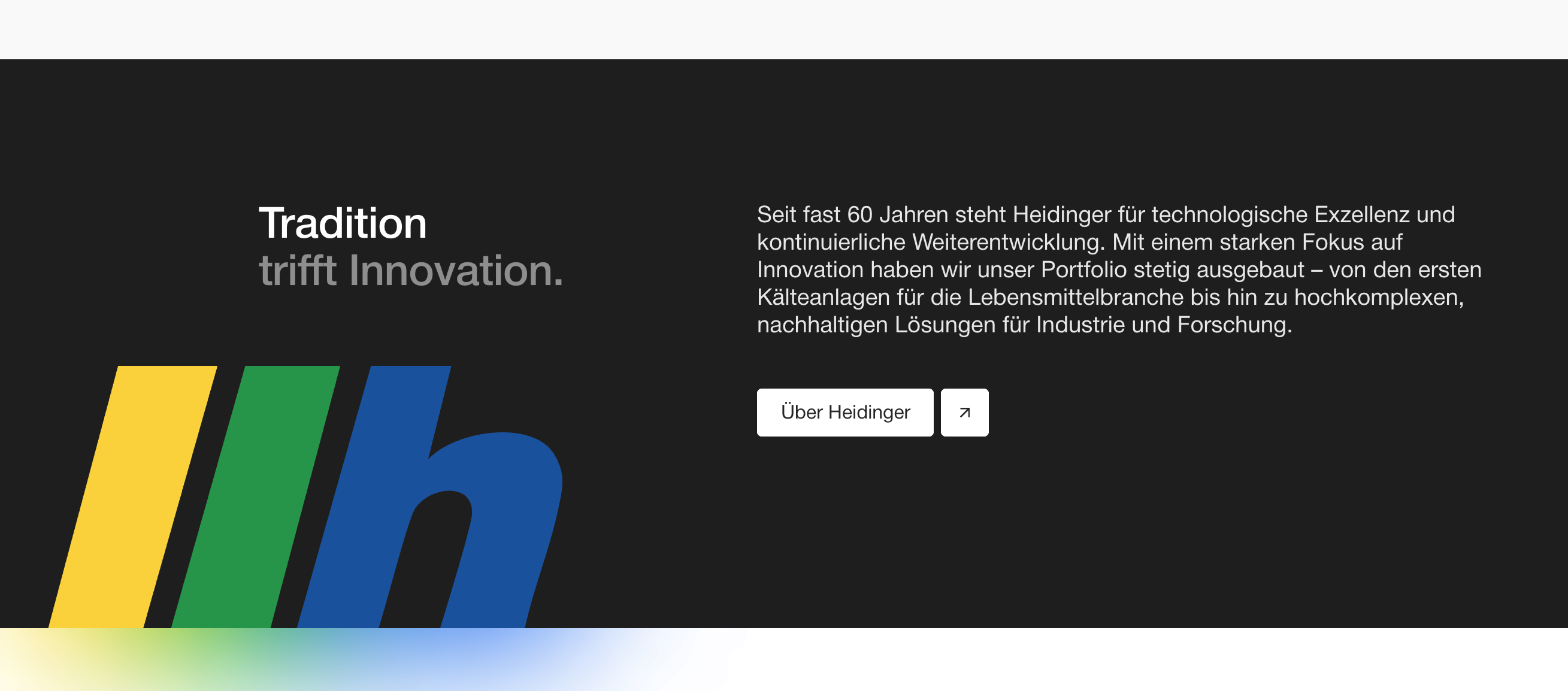 Ausschnitt 2 von 4 der Website von Heidinger GmbH & Co.KG, Landkreis Emmendingen