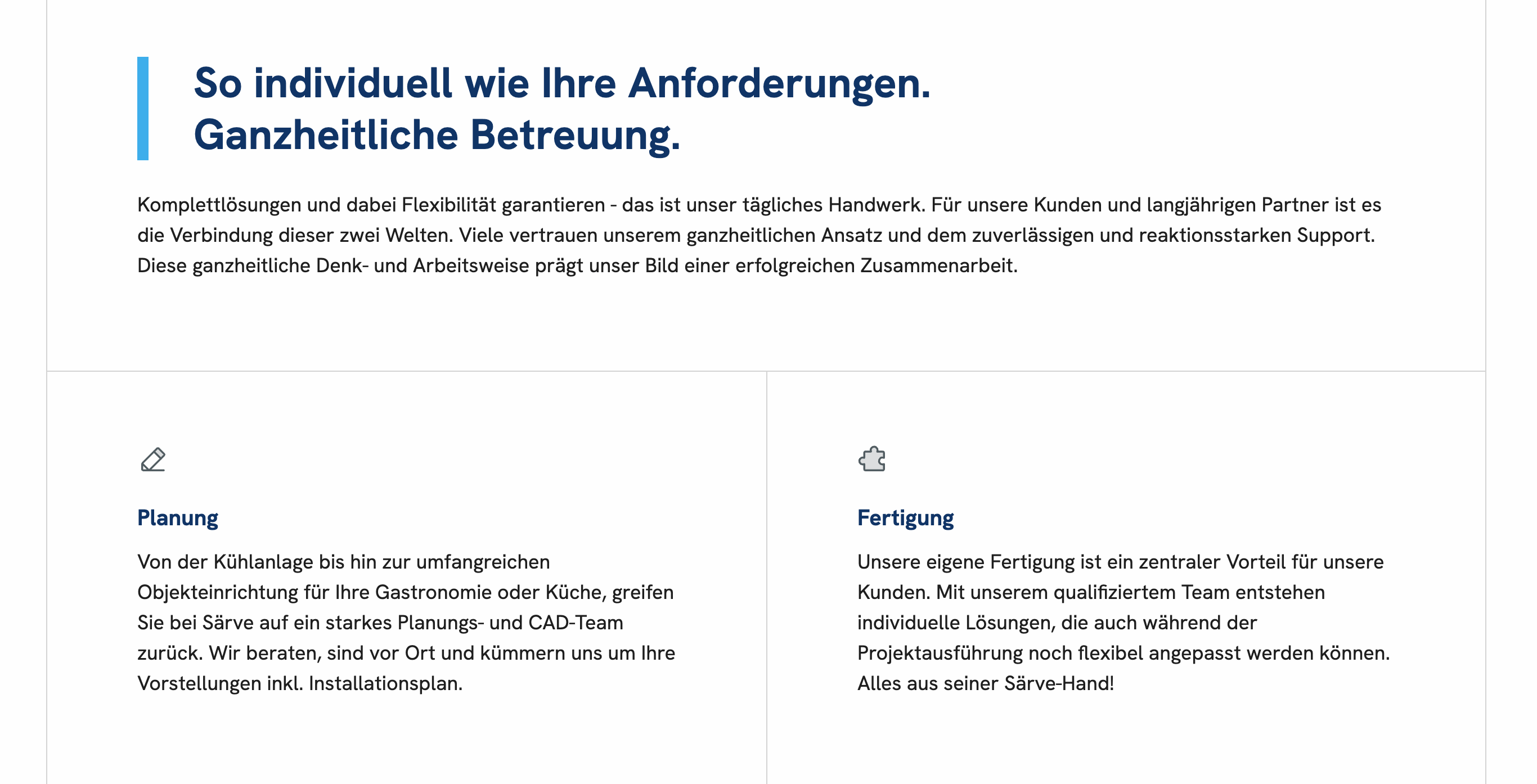 Ausschnitt 1 von 4 der Website von Sarve Verwaltungs GmbH & Co. KG, Landkreis Schwandorf