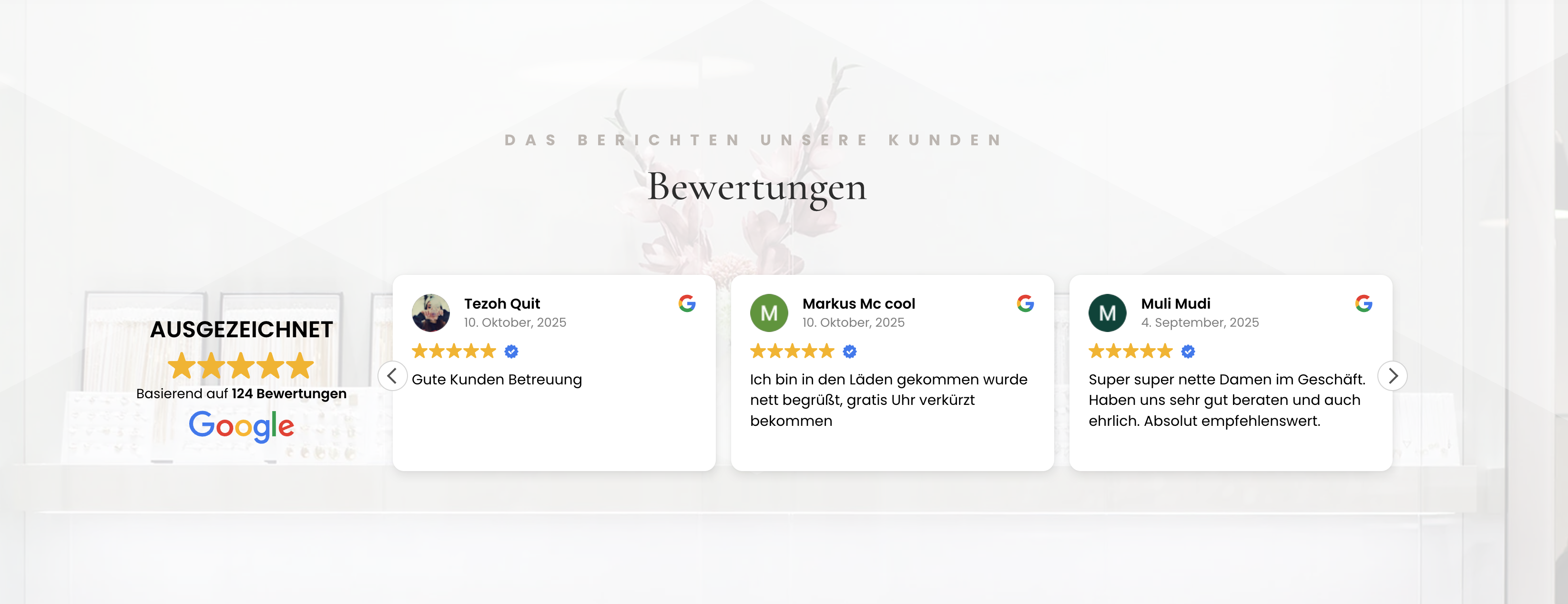 Ausschnitt 1 von 4 der Website von Osman & Gabriel Gündüz GbR, Berlin