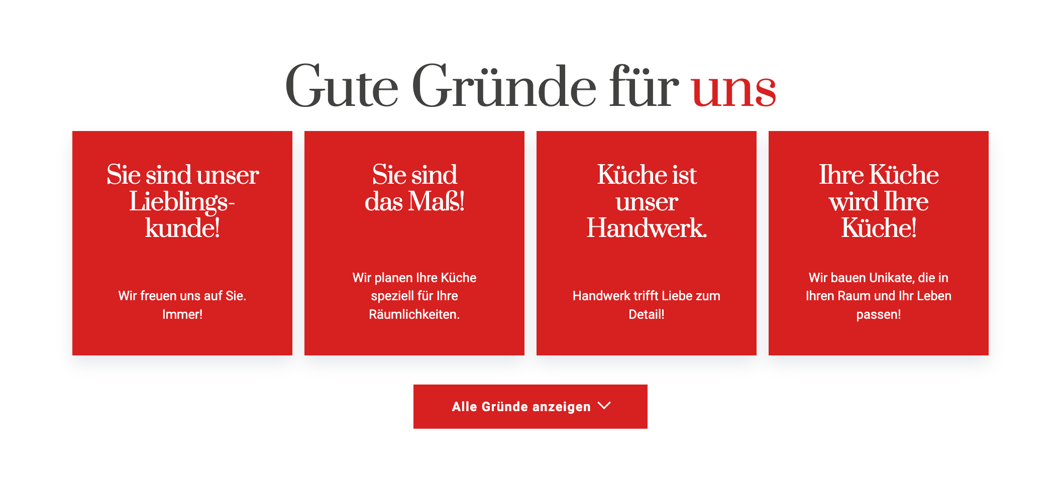 Ausschnitt 4 von 4 der Website von KüchenTreff Adlershof, Berlin