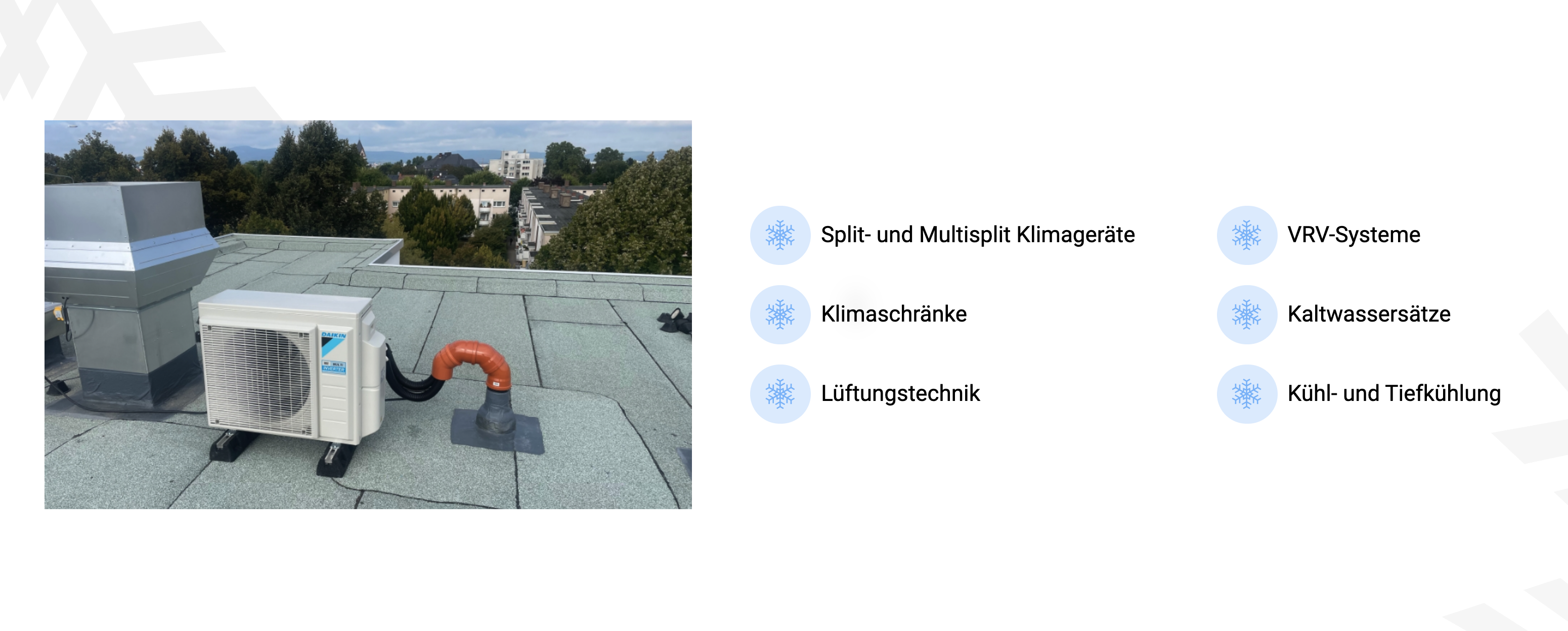 Ausschnitt 1 von 4 der Website von Kälte – Klimatechnik Schier, Wetteraukreis