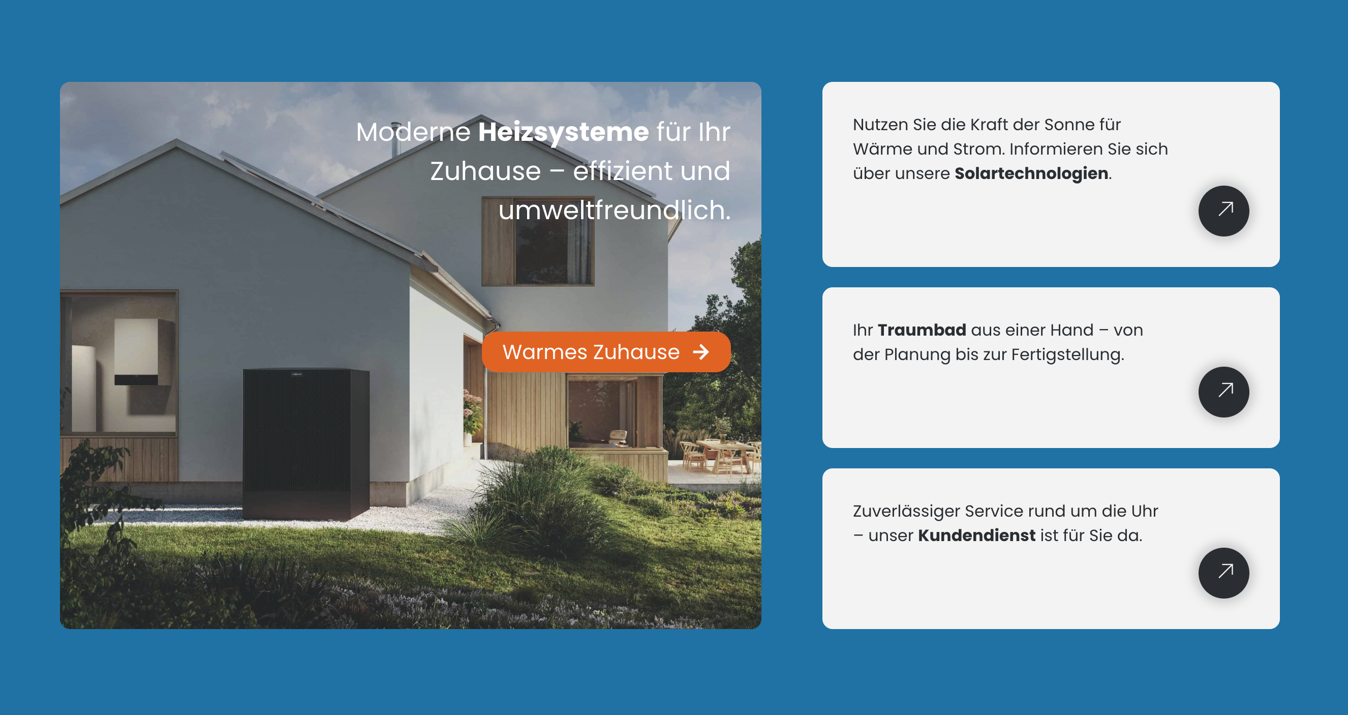 Ausschnitt 1 von 4 der Website von Walter Vögele GmbH, Freiburg im Breisgau