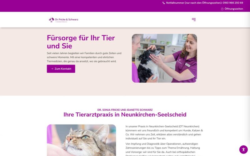 Tierärztliche Gemeinschaftspraxis Dr. Sonja Fricke & Jeanette Schwarz GbR