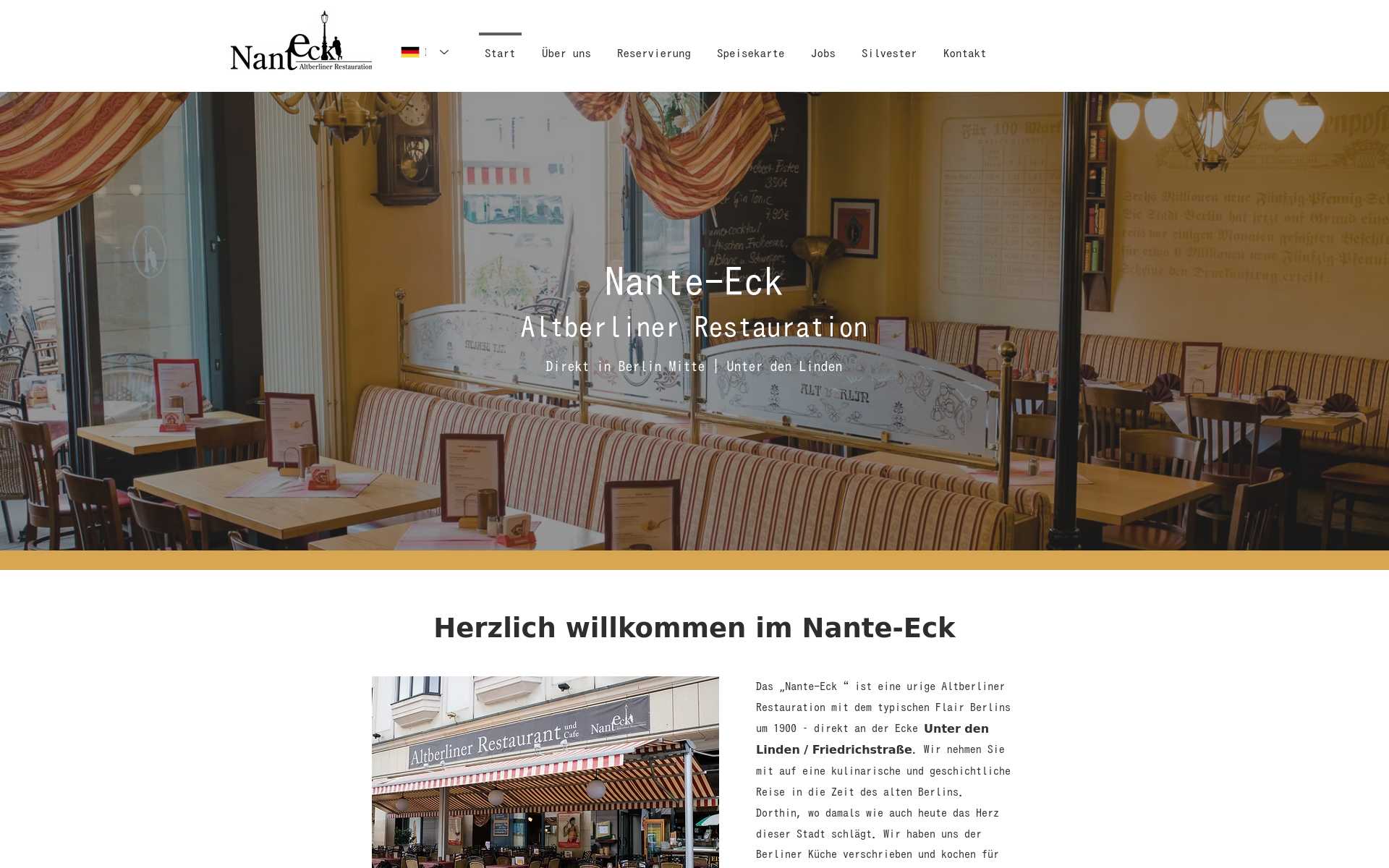 https://www.nante-eck.de/ Screenshot der Seite