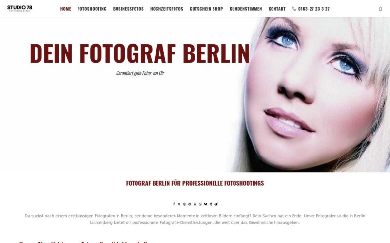 Studio78 Fotografie Berlin